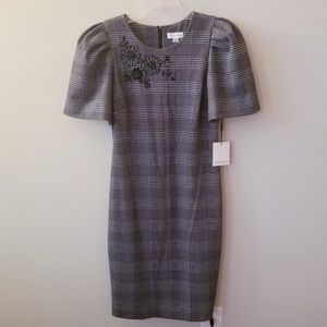 Calvin Klein | Plaid Business Casual Dress (Sz 10)